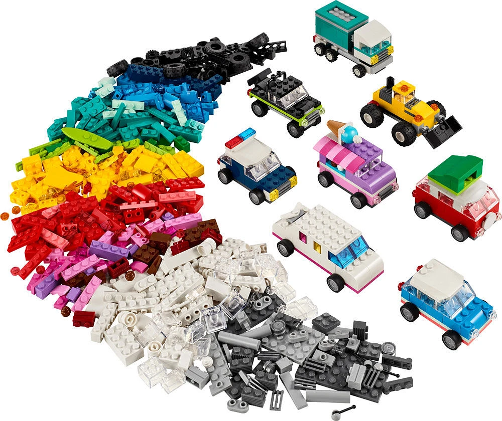 LEGO Classic Creative Vehicles Building Toy Sets with Accessories 11036