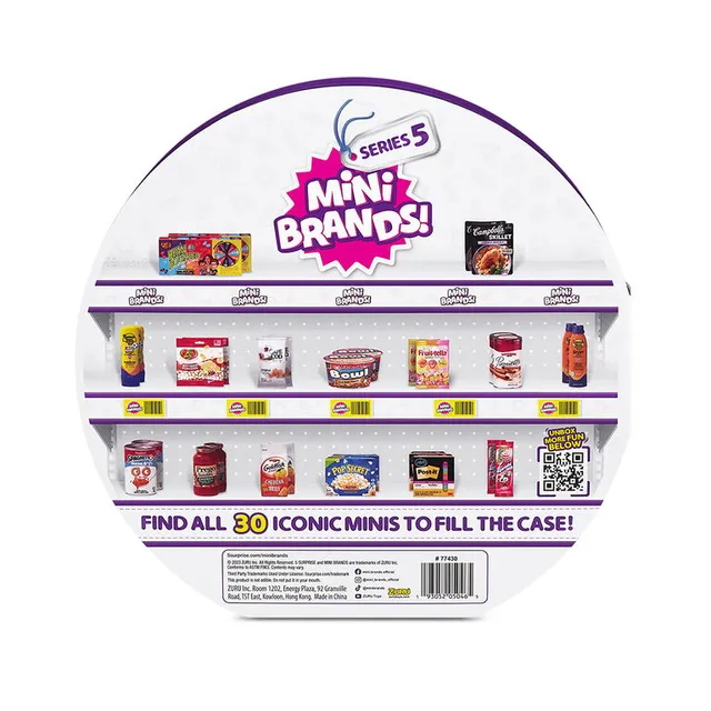 MGA's Miniverse Make It Mini Food Diner Series 1 Minis - Complete Collection 18 Packages, Blind Packaging, DIY, Resin Play, Collectors, 8+