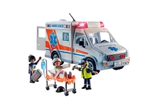 Playmobil - Ambulance avec enfant blessé