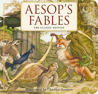 Aesop's Fables Board Book - Édition anglaise