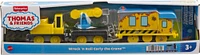 Thomas & Friends Wreck 'n Roll Carly the Crane Motorized Toy Train with Wrecking Ball for Kids