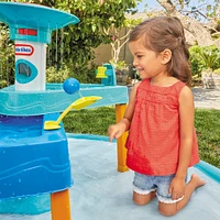 Little Tikes 3-in-1 Splash 'n Grow Outdoor Water Play Table with Accessories and Splash Pad