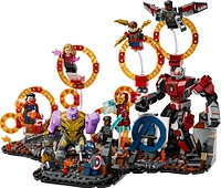 LEGO Marvel Avengers: Endgame Final Battle Building Set for Kids, 10+ - 10 Super Hero Figures - 76323