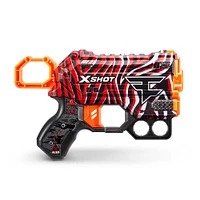 Pistolet mystère FaZe Clan Menace X-Shot Skins (4 fléchettes) par ZURU