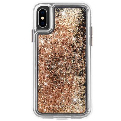 Case-Mate Waterfall Case iPhone Xs/X Gold