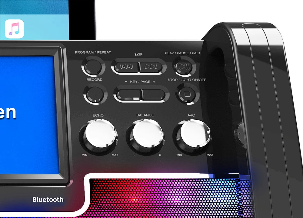 iKARAOKE Bluetooth CD+G Karaoke System - R Exclusive