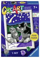 CreArt RNA Amis au clair de lune - Peinture par numéros