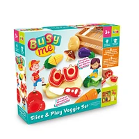 Busy Me Slice and Play Veggie Set - Notre exclusivité