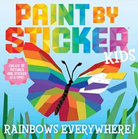 Paint By Sticker Kids: Rainbows Everywhere - English Edition