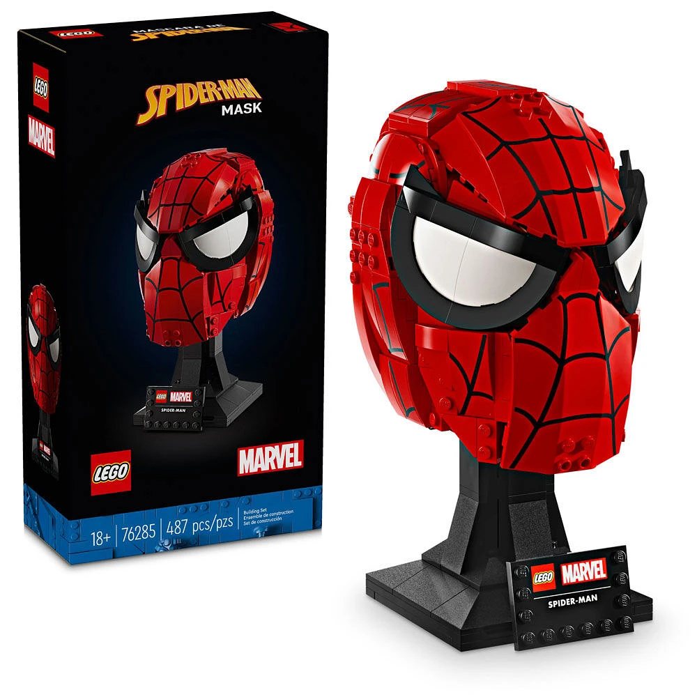 LEGO Marvel Le masque de Spider-Man Ensemble de superhéros 76285