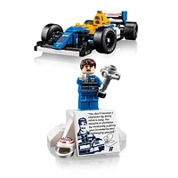 LEGO Icons Williams Racing FW14B & Nigel Mansell Home and Office Desk Decor Car Model Kit 10353