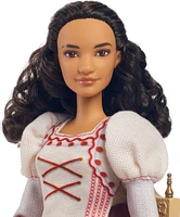 Mattel Universal Wicked Nessarose Fashion Doll & Accessories, Including Wheelchair, with Brown Curly Hair, Possibility & Removable Ballroom Look