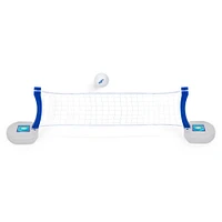 SwimWays, Ensemble de sport 2-en-1 pour la piscine, Filet de volley-ball et panier de basket-ball pour la piscine