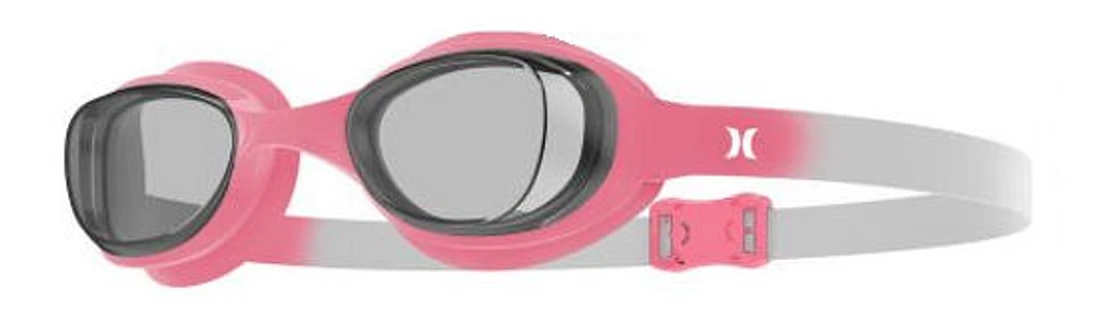 Hurley Youth Solari Swim Goggles - Single - Pink with White