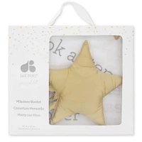 Just Born Sparkle Milestone Blanket