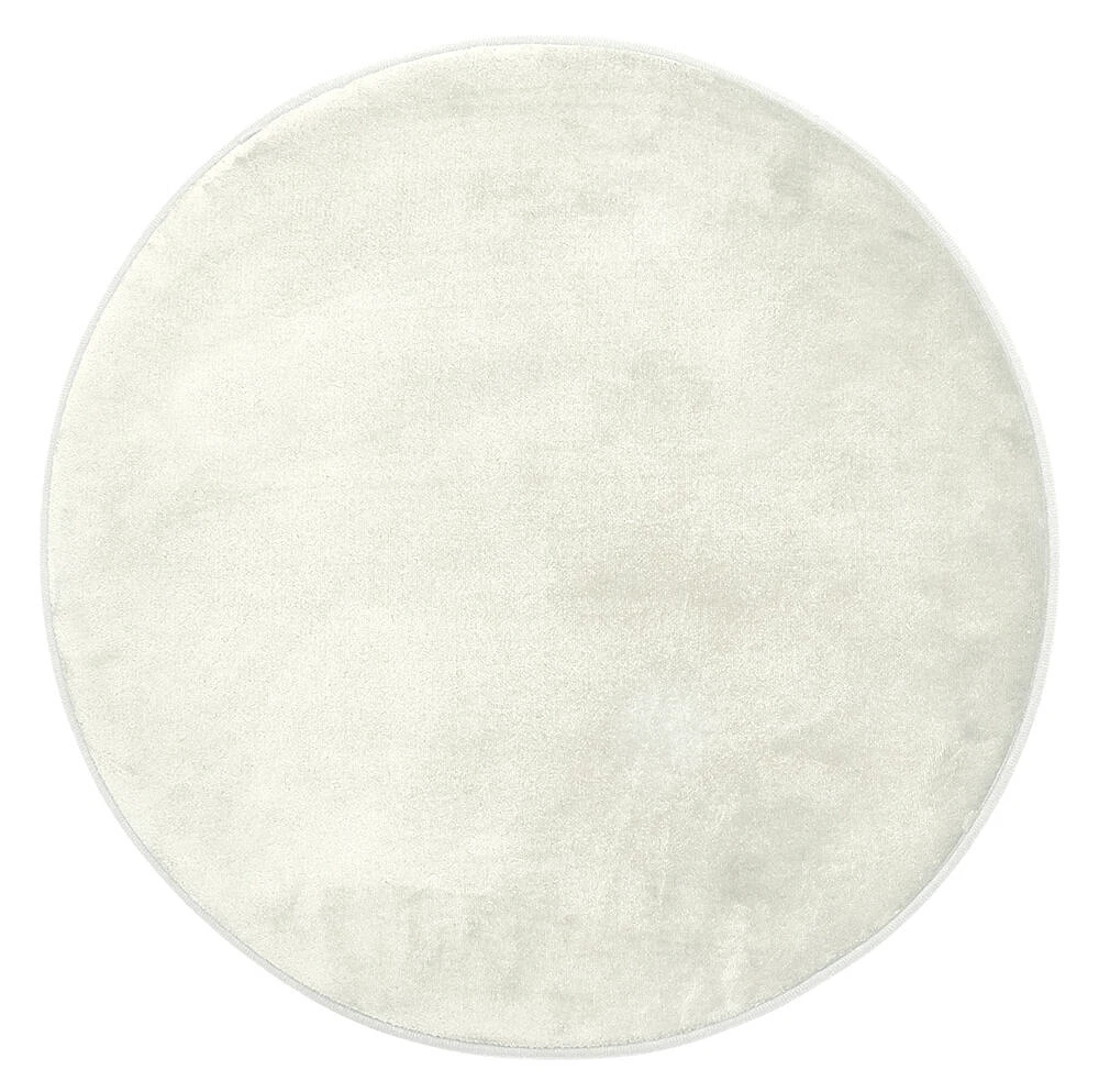 Tapis Kvell ivoire rond