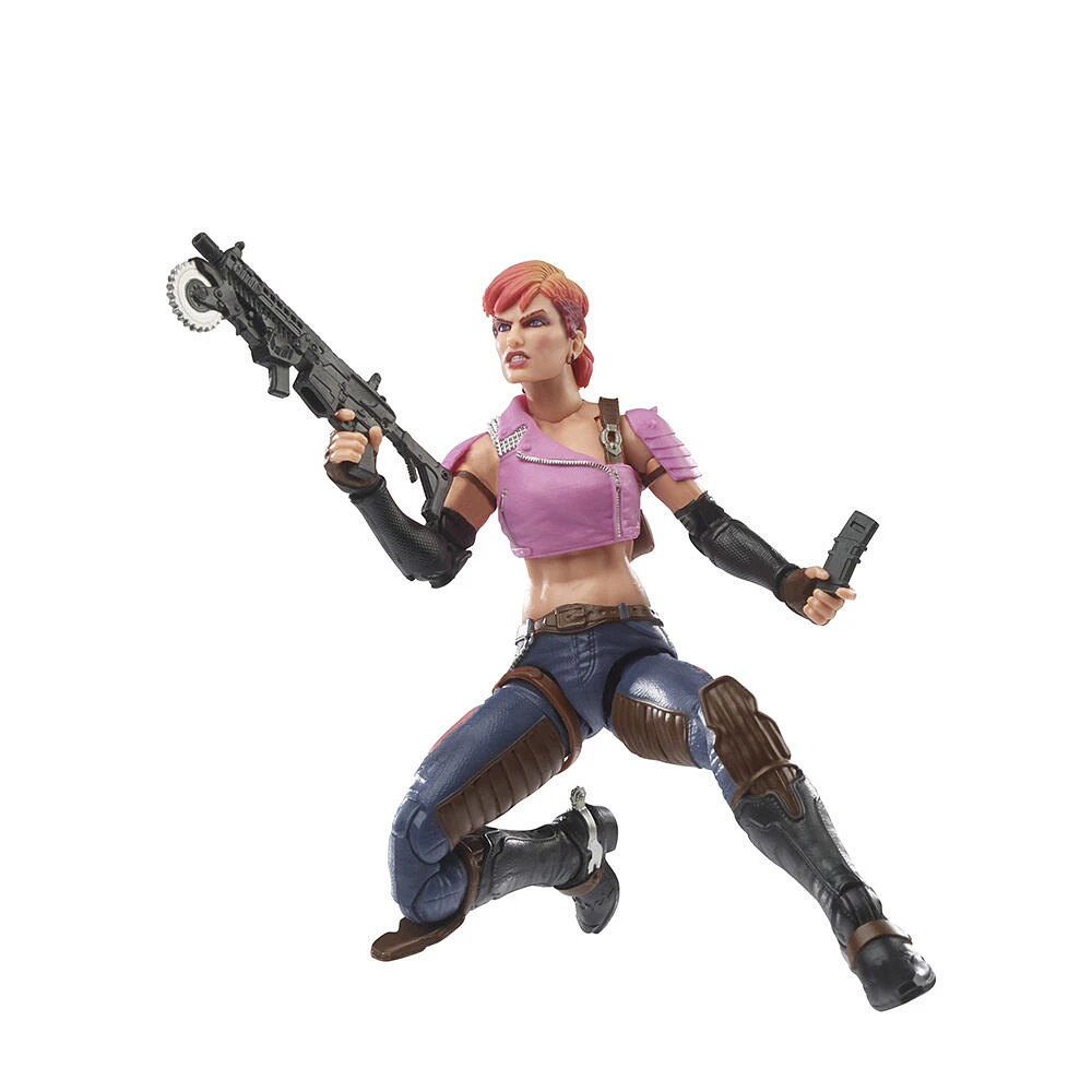 G.I. Joe Classified Series Series Zarana Action Figure 48 Collectible Toys, Multiple Accessories, Custom Package Art