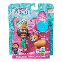 Gabby's Dollhouse, Coffret de figurines Gabby et Kico la chalicorne, Avec accessoires et jouets surprises