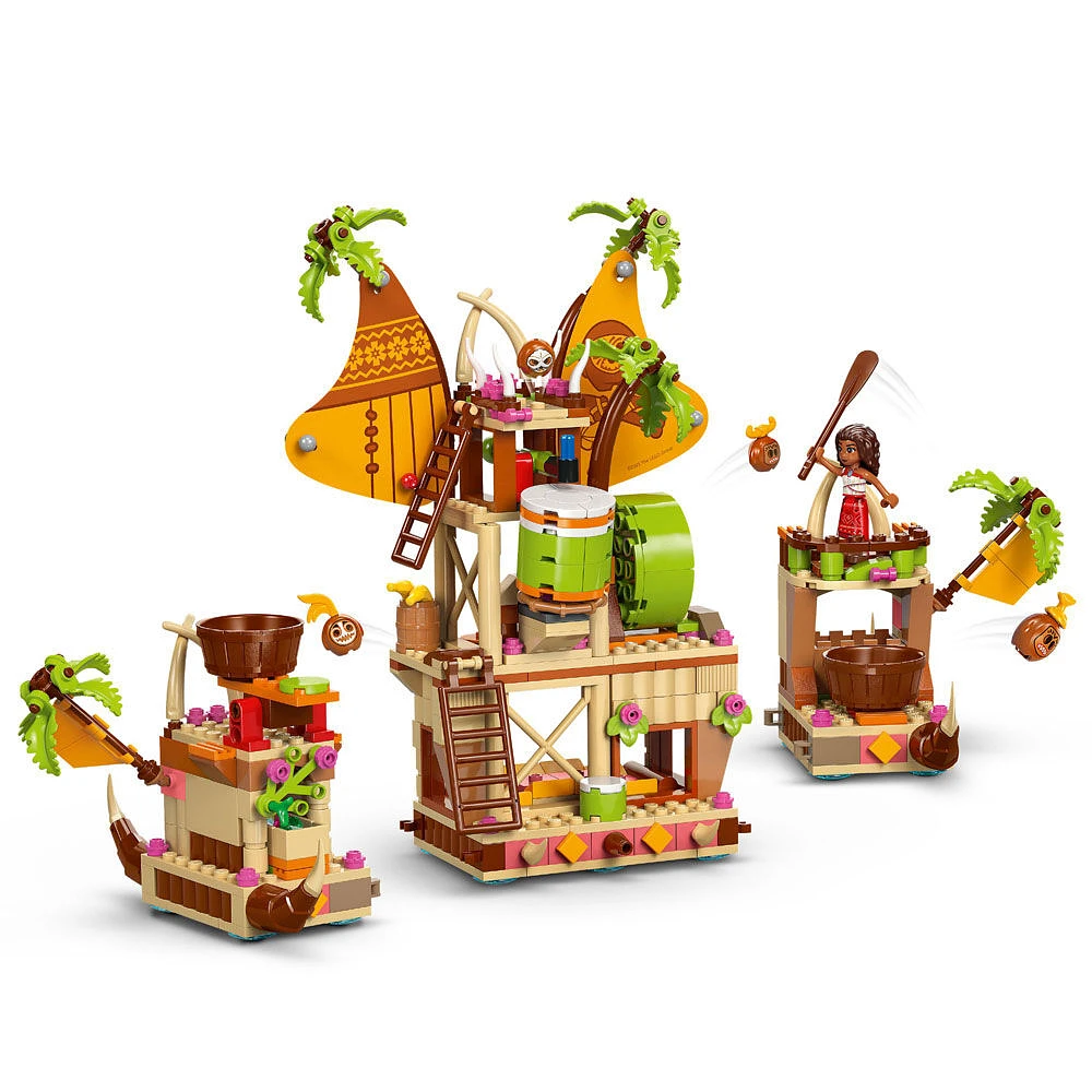 LEGO Disney Moana 2 Kakamora Barge Kids Toy - Pretend Play Building Set for Girls & Boys 7+ - 43258