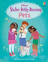 Sticker Dolly Dressing Pets - English Edition