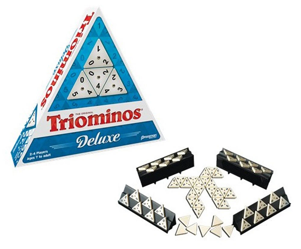 Pressman: Tri-Ominos Deluxe Game - English Edition