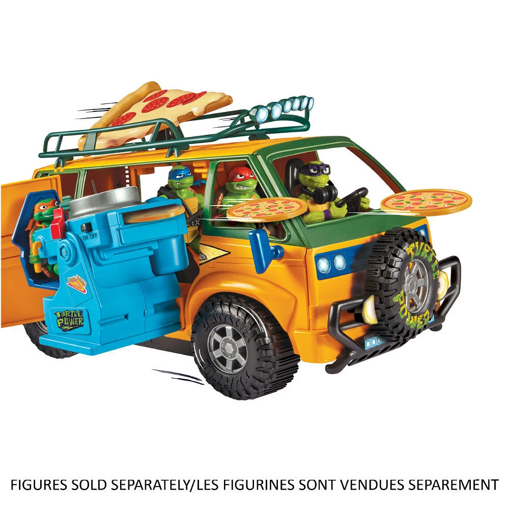 Teenage Mutant Ninja Turtles: Mutant Mayhem Pizza Fire Delivery Van