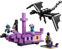 LEGO Minecraft The Ender Dragon and End Ship Video-Game Adventure Toy 21264