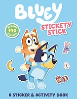 Bluey: Stickety Stick: A Sticker & Activity Book - Édition anglaise