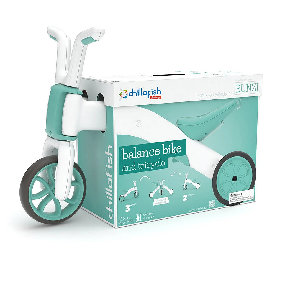 Chillafish Bunzi Tricycle and Balance bike 2in1