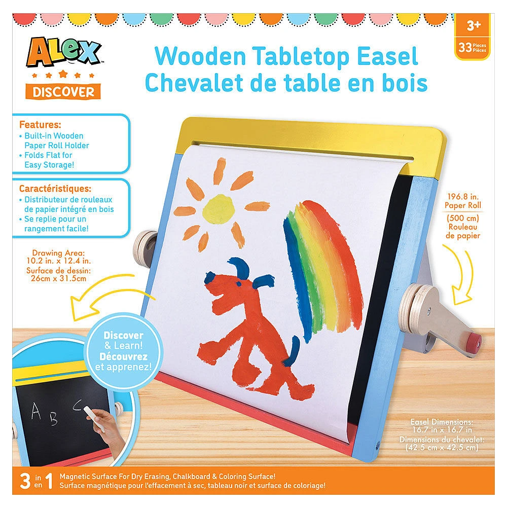 ALEX - Wooden Tabletop Easel