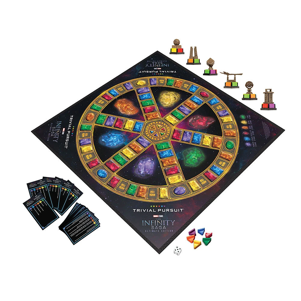 USAopoly TRIVIAL PURSUIT: Marvel Cinematic Universe Ultimate Edition - Édition anglaise