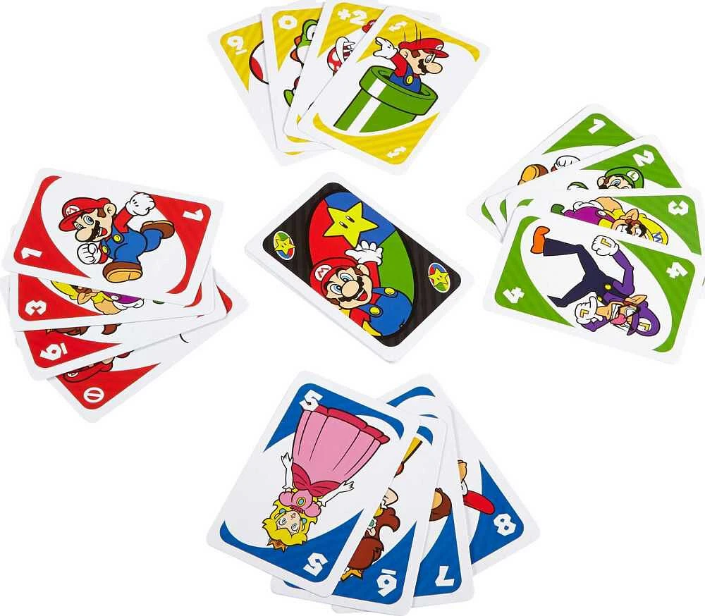 UNO Super Mario Card Game