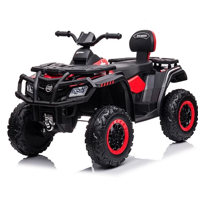 Quad ATV 4x4 amélioré KIDSVIP 24V Titan Edition - Rouge