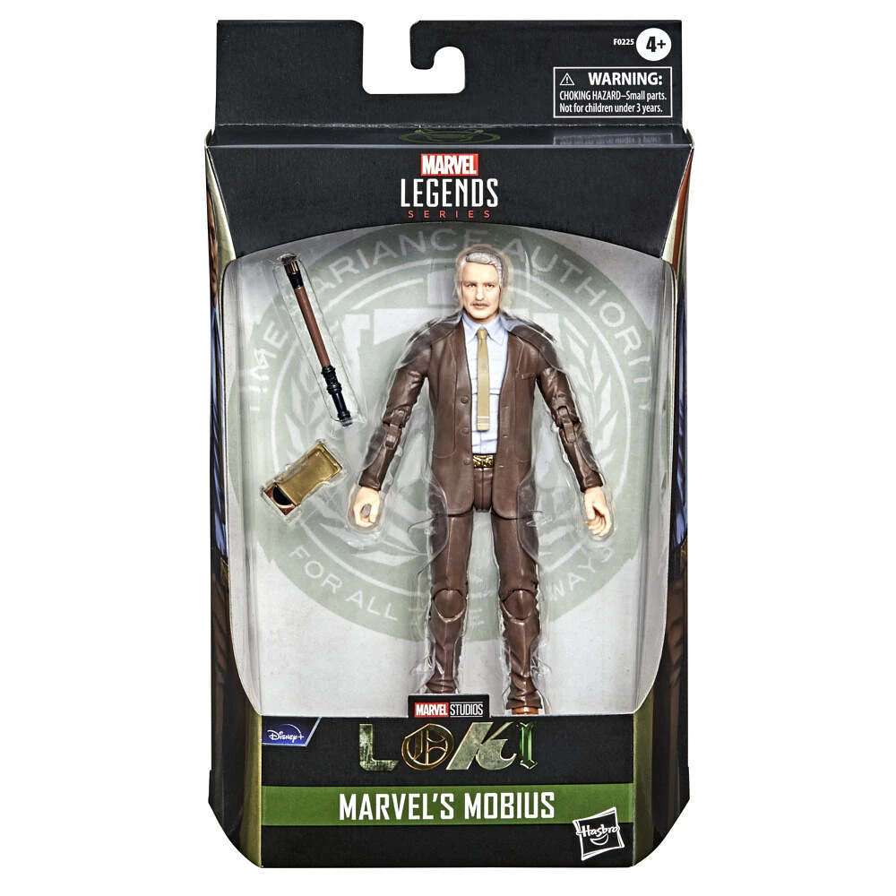 Marvel Legends Action Figure Toy Mobius, Premium Design, 1 Figure and 2 Accessories - R Exclusive