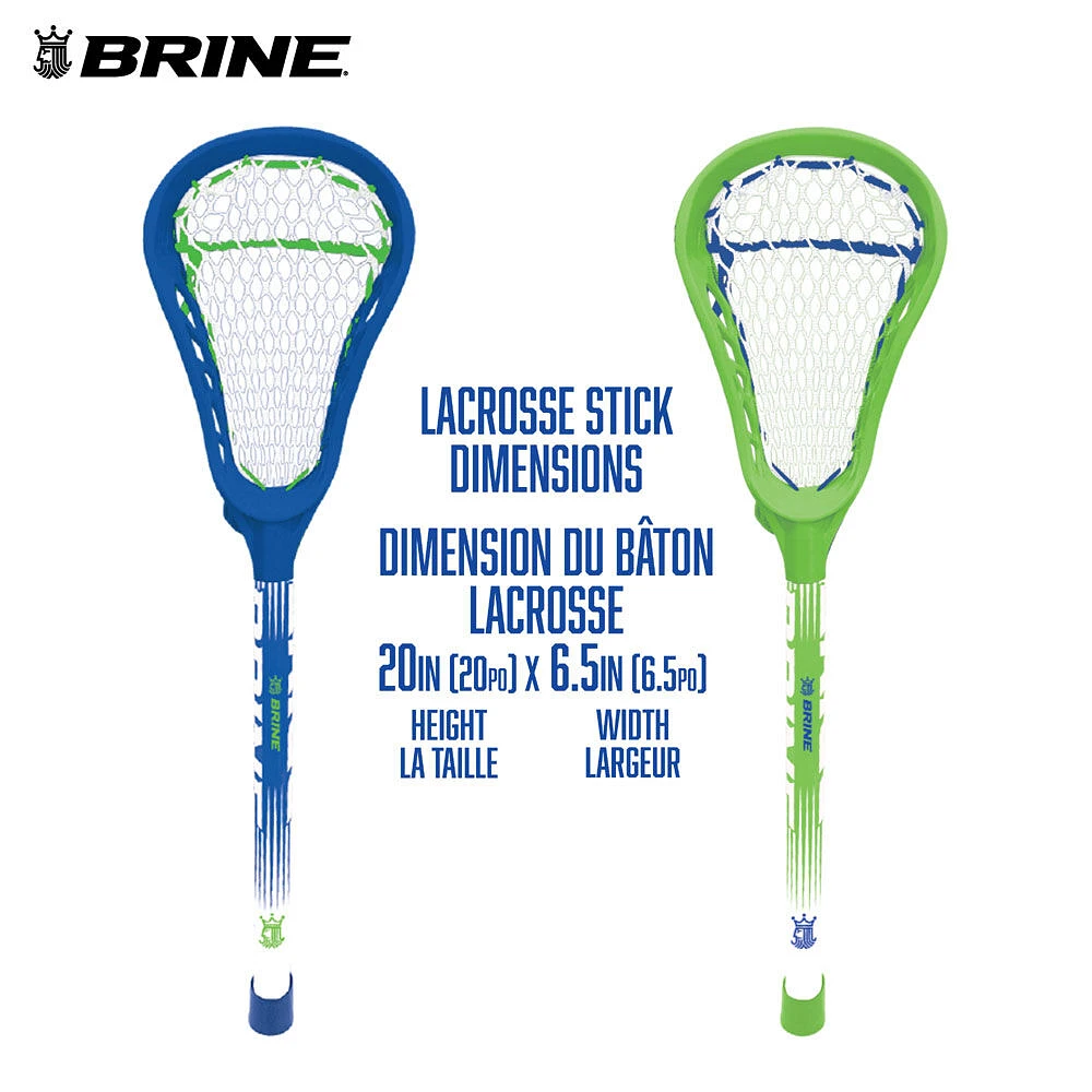 Brine Mini Lacrosse Net Combo Set