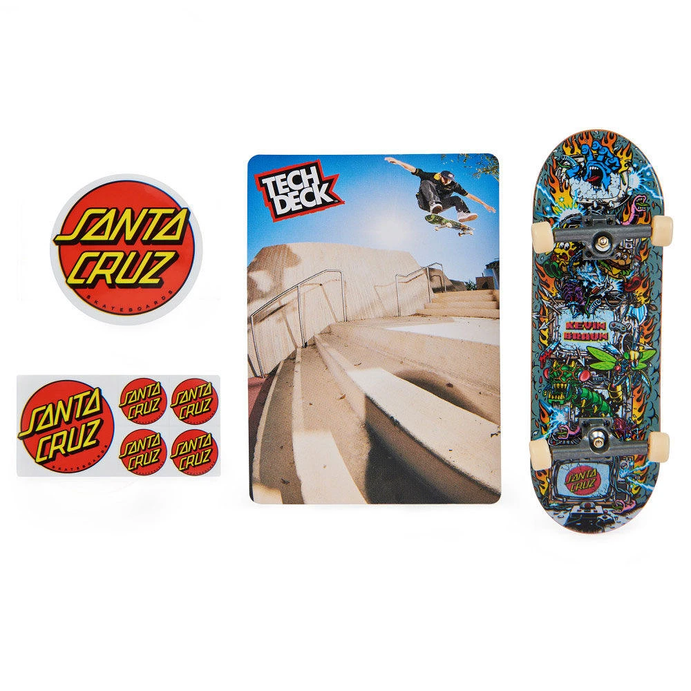 Tech Deck, 96mm Fingerboard Mini Skateboard with Authentic Designs (Styles May Vary)