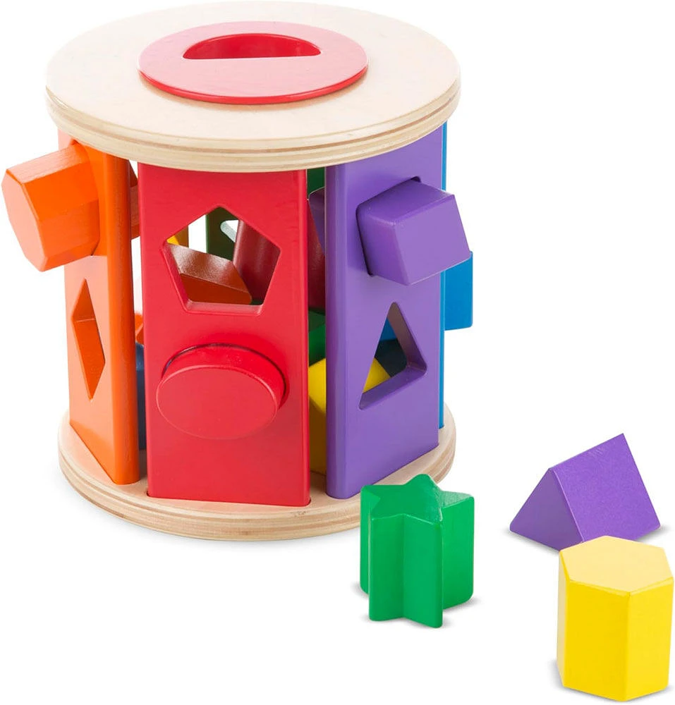 Melissa and Doug - Trieur de formes Match & Roll