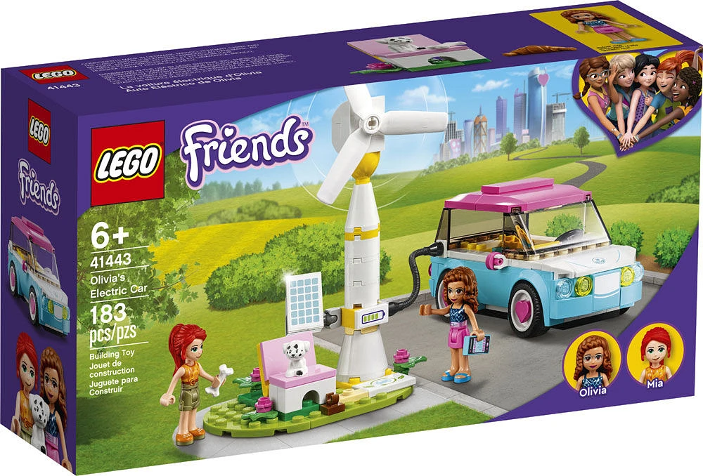 LEGO Friends Olivia's Electric Car 41443 (183 pieces)