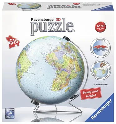 Ravensburger - The Earth 3D puzzle 540pc - English Edition