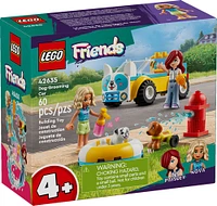 LEGO Friends Dog-Grooming Car, Vehicle Playset, Animal and Nature Pretend-Play Toy for Kids 42635