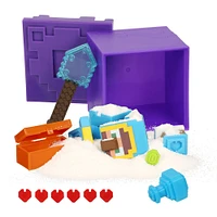 Treasure X Minecraft S2 Caves et Falaises Single Pk Overworld 6Pc Cdu