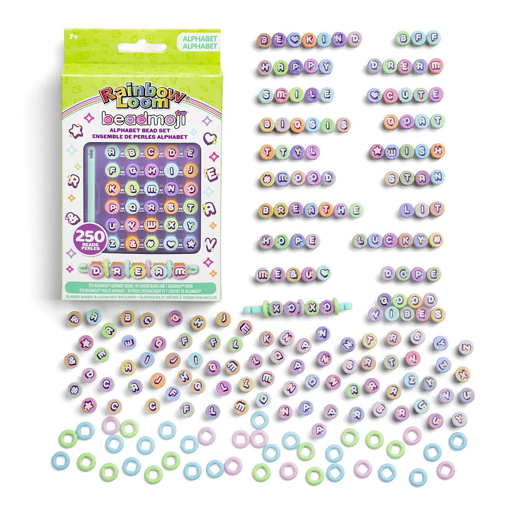 Rainbow Loom Alpha Beadmoji Beads