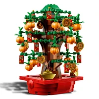 LEGO Arbre à monnaie Ensemble de construction pour enfants, Cadeau du Nouvel An lunaire pour garçons et filles 40648