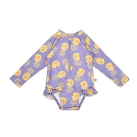 ZOOCCHINI - Combinaison anti‑UV une pièce à volants - Ananas - 3 ans