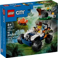 LEGO City Jungle Explorer ATV Red Panda Mission Car Toy, 60424