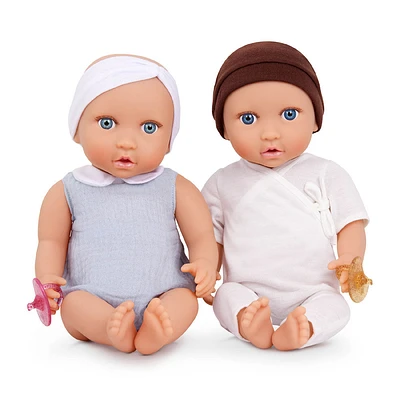 Lullababy - Boy & Girl Twin Dolls