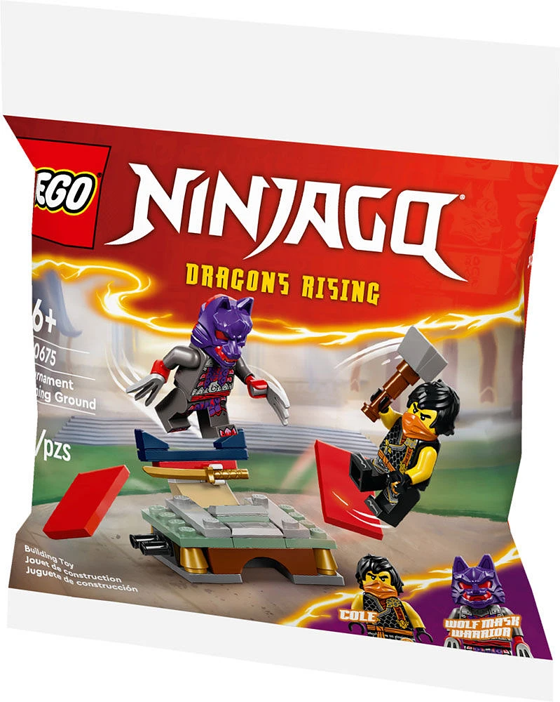 LEGO Ninjago Le terrain d'entraînement pour le tournoi 30675