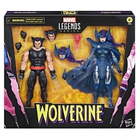 Marvel Legends Series Wolverine and Psylocke Action Figures