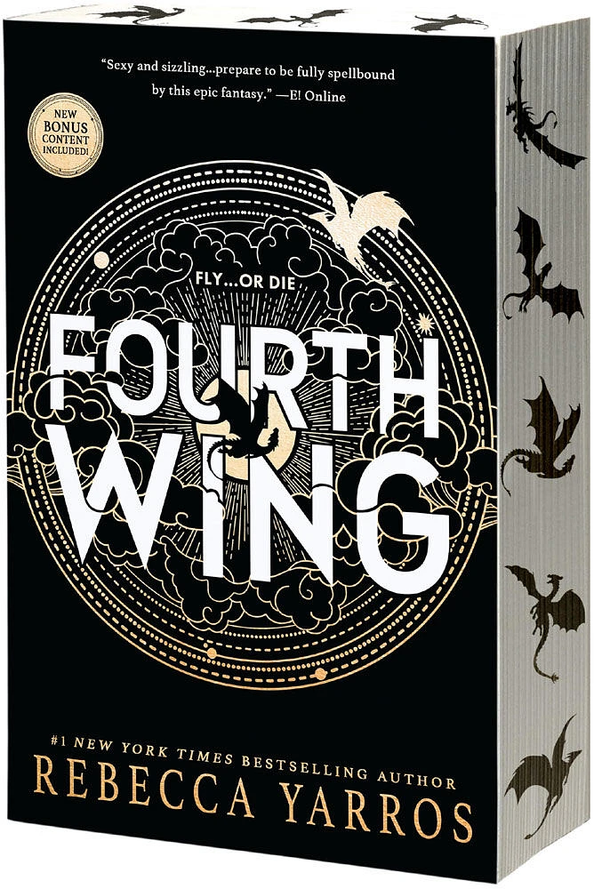 Fourth Wing by Rebbecca Yarros - Édition anglaise