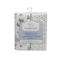 Koala Baby 2 pack flannel bassinet sheet New Fox